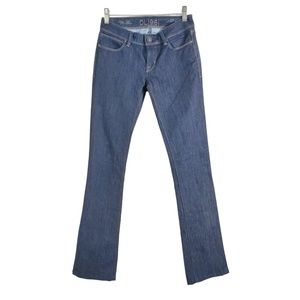 DL1961 womens dark wash Cindy slim bootcut cotton stretch denim jeans